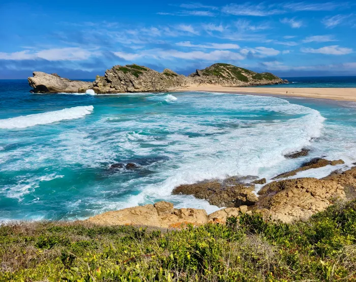 One of the many beaches at Robberg Nature Reserve