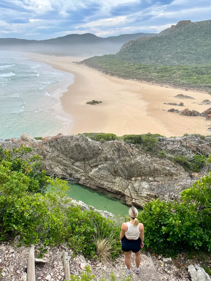 View of the beach Nature's Valley