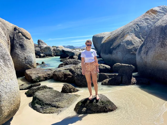 Aleks at Bolders Beach