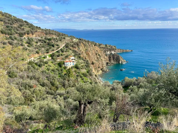 Coastline along Leonidio